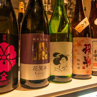 All the sake and shochu you can enjoy are local Oita sakes!