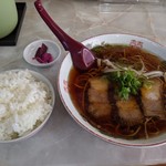 Kohan - ランチのＡセット
                        醤油ラーメン＋ライス　825円