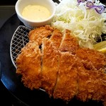 Matsu no Ya Kiyosu Ten - ささみかつ定食 550円