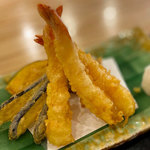 Seafood Izakaya Tempura Banchou Fukushima Ten - 海老天定食