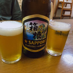 Tamura Ginkatsu Tei Kyukan - 瓶ビール 670円