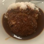 BISTRO 石川亭 - 「オリジナルカレーライス(ハンバーグ)」1,200円