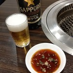 焼肉の吉田 - ●大瓶ビール620＋シャトーブリアン4000=4,620円 2019年10月