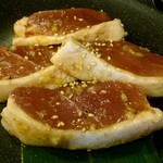 Yakiniku Shuka Gyukaku Taru Ten - 厚切り鴨ロース　タレ