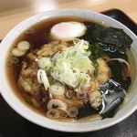 Nadai Fuji Soba Seibu Shinjuku Ten - 最後の一杯でなく済んだ天玉