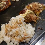 千房 - お好み+焼き飯②