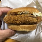 モスバーガー - モス期間限定バーガー　ジャンボメンチ　360円