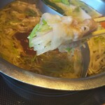 Kin no Buta Kusatsu Oiwake Ten - 細切り野菜はこう食べるそう