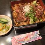 Hida Gyu Shigemura - 飛騨牛ステーキ丼¥2800＋税　夜