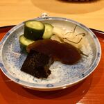 日本料理 寺田 - お漬物。