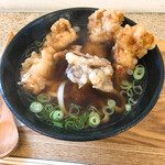 Chikkou Men Koubou - 鶏天うどん820円