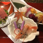 料理旅館なごや花亭美よし - お刺身盛り合わせ