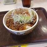 すき家 - 白髪ねぎ牛丼並¥380  少食向け