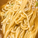 すかや - カレー南蛮そばの麺