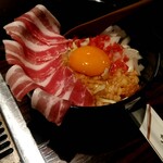 Okonomiyaki Jamon - 黒豚天