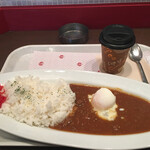 Cafe ViVO Oomori Berupoto Ten - カレーランチ コーヒー付き 780円