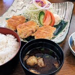 Katsuharu - 当店自慢のオイル焼きひれランチ