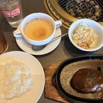 Seikou En Hirota Ten - 日替わりサービスランチ
                        ★ハンバーグランチ￥750