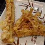 Marugame Seimen Kawasaki Rufuron - ちくわ天とえのき天