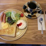 Cafe & Guest House Moyaiya - トーストモーニング 500円