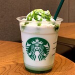 Starbucks Coffee Nanba Midosuji Grandobiru Ten - 抹茶をホワイトチョコレート風味でアレンジしたフラペチーノ