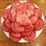 焼肉工房もく - 特選塩タン三人前