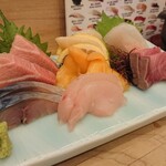 Sushi Shunsai Takanoha Shinbashi Ten - 刺身盛り合わせ 二人前 4,000円