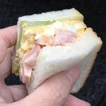 リヨン コッペ館 - アスパラ玉子サンド302円