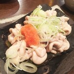 Nagomi Ya - 本日の目玉「白子昆布焼き」。昆布の旨味と白子のトロトロ感がマッチして美味いっす。