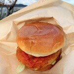 Awaji Shima Burger Awaji Shima Onion Kitchen Hon Ten - あわじ島オニオンビーフバーガー。660円