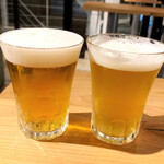 Craft Sake Stand Yanaka Junmaiya - BROOKLYN DEFENDER ～IPA～、伊勢角谷麦酒 ～ヒメホワイト～