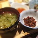 龍神丸 - 鶏天と鰹の漁師漬け定食