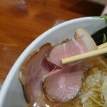 暁 製麺 - レアチャーシュー