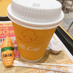 マクドナルド - 酔い醒ましのホットコーヒー