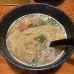 Tori Kizoku Tarumi Ten - 縮れ中太麺