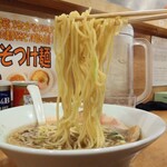 Tsukemen Sakurazaka - 煮干し中華そば800円麺アップ