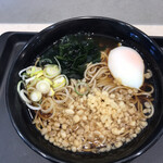 Nadai Fuji Soba Seibu Shinjuku Ten - たぬき＋温玉