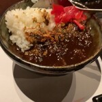 Yakei × Private rooms Nikukappou Ushiwakamaru Umeda Ten - 牛すじカレー