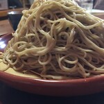 Soba Dokoro Ichibaku Kicchoan - 「冷やしカレー南蛮」のそば