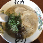 博多ラーメンうしじま - 『博多とんこつらーめん   630円なり』