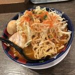 Taichi Shoten Kisyajo Ten - 味玉レッド　野菜多め、タレ多め、カタメ