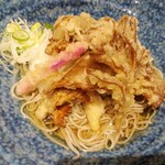 Tempura to Soba no Ten Kago - 九頭竜舞茸天おろしそば