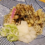 Tempura to Soba no Ten Kago - 九頭竜舞茸天おろしそば