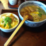 Men Dokoro Satsuma Kushikino Ten - ラーメンとかつ丼のＳＥＴ　♪