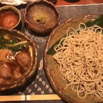 Teuchi Soba Akari - 鴨汁ざる 1,500円