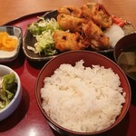 Oshokuji Dokoro Yuki - さばの竜田揚げ定食 990円