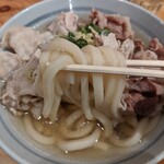 Jikasei Sanuki Udon to Niku Shinbashi Jinza - 特肉合い盛り（880円）