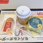 McDonald's Shinjuku Hashidori Fuchu Ten - ソーセージマフィンバリューセット330円