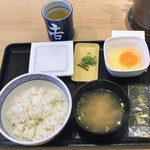 Yoshinoya Koshukaido Fuchu Shiraitodai Ten - 納豆定食371円