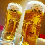 一軒家ダイニング わいわい - ドリンク写真:【ドラフトビール】東京オリンピック2020ジョッキ